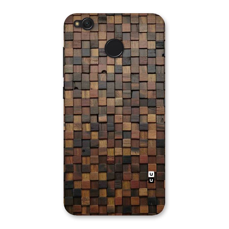 Blocks Of Wood Back Case for Redmi 4