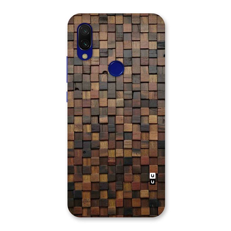 Blocks Of Wood Back Case for Redmi 7