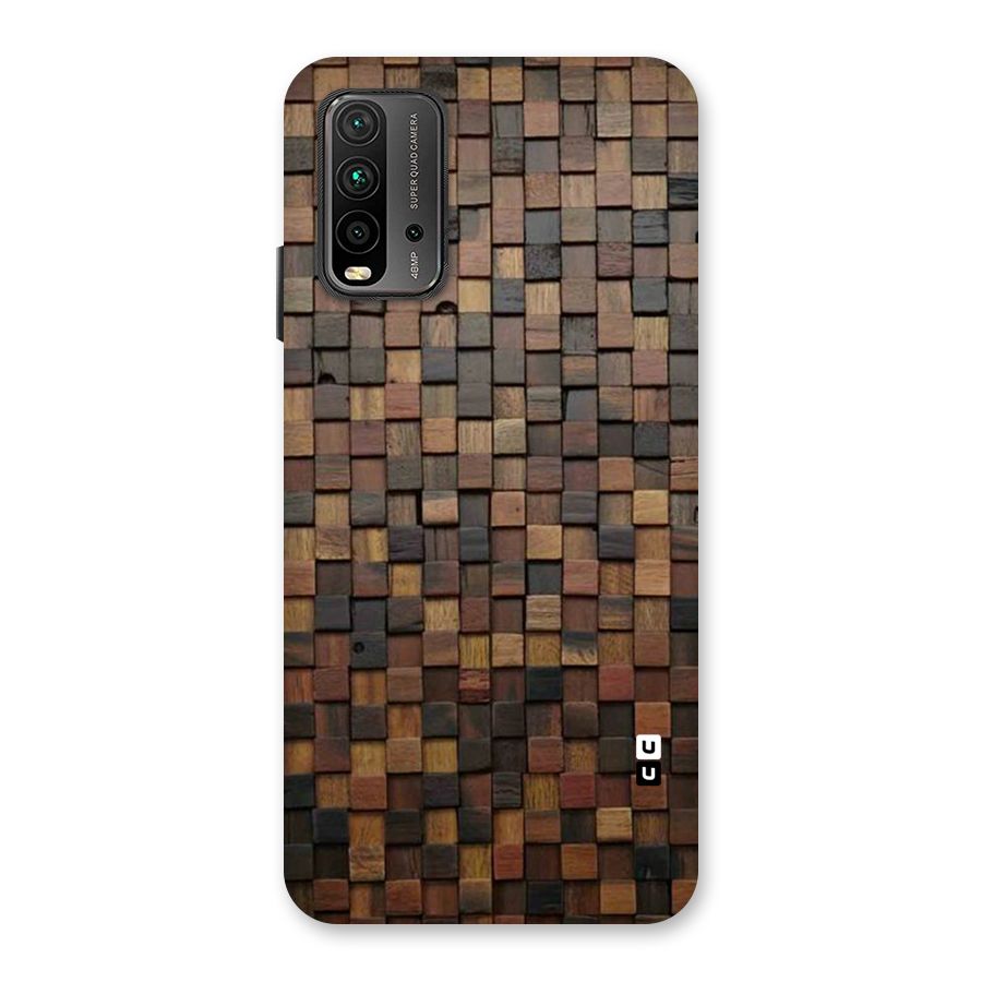Blocks Of Wood Back Case for Redmi 9 Power