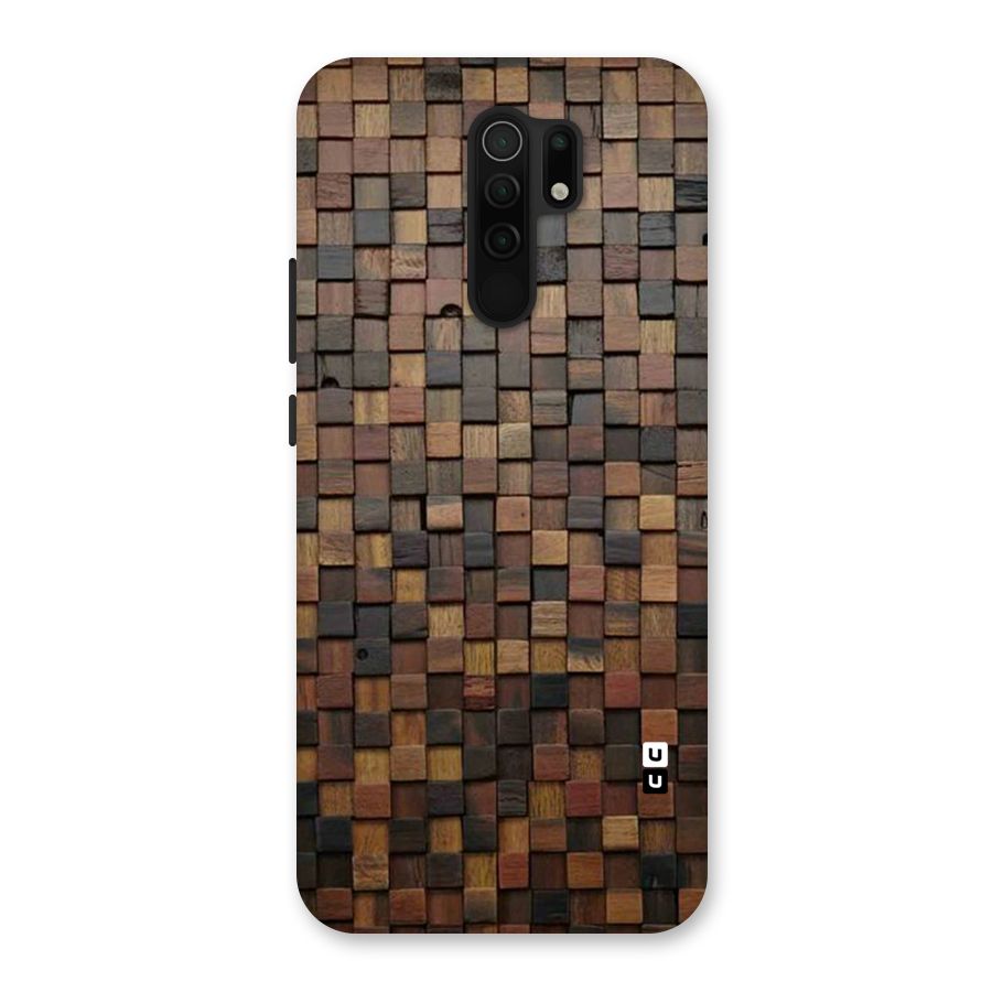 Blocks Of Wood Back Case for Redmi 9 Prime