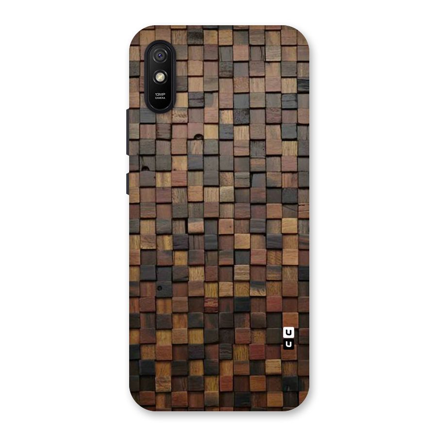 Blocks Of Wood Back Case for Redmi 9i