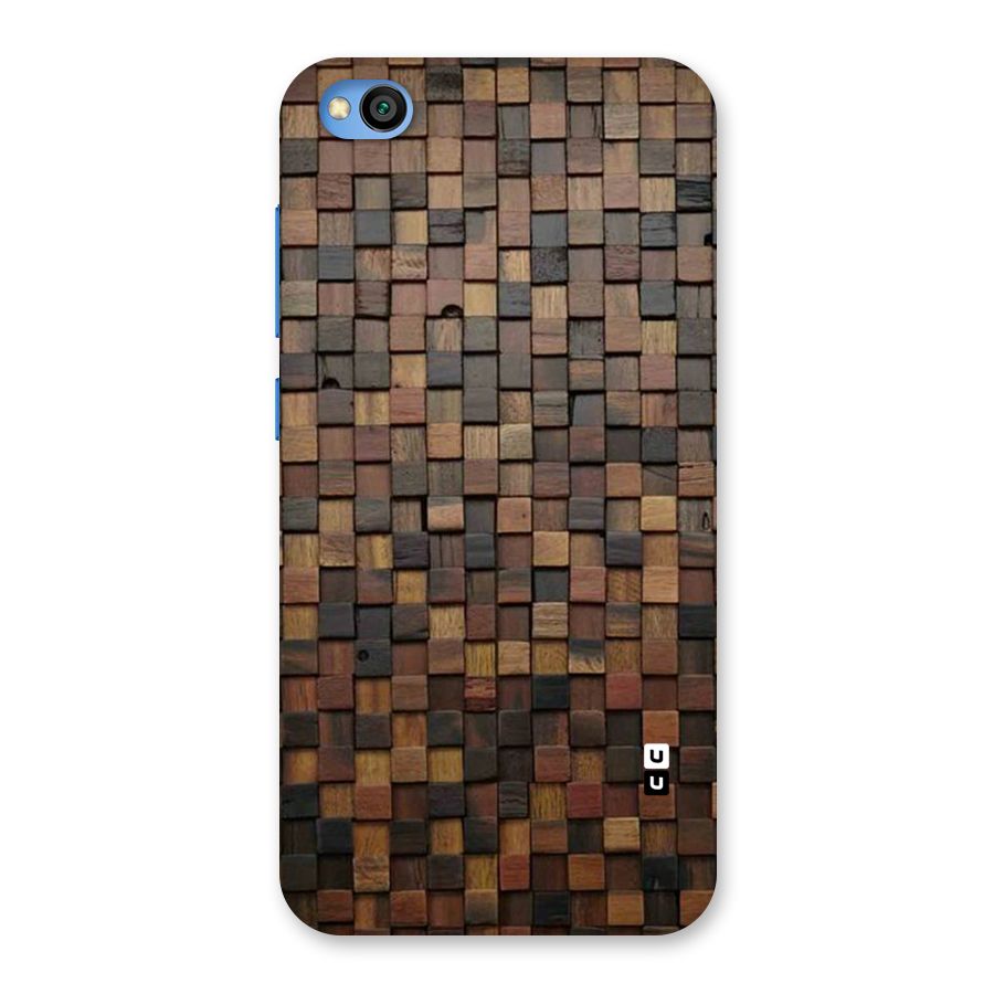 Blocks Of Wood Back Case for Redmi Go