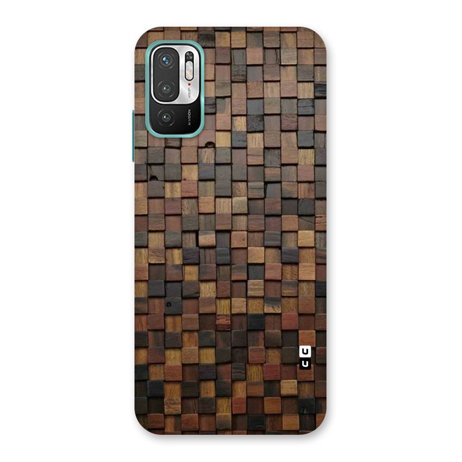 Blocks Of Wood Back Case for Redmi Note 10T 5G