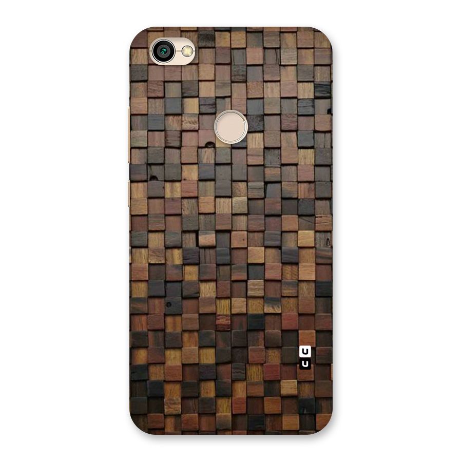 Blocks Of Wood Back Case for Redmi Y1 2017
