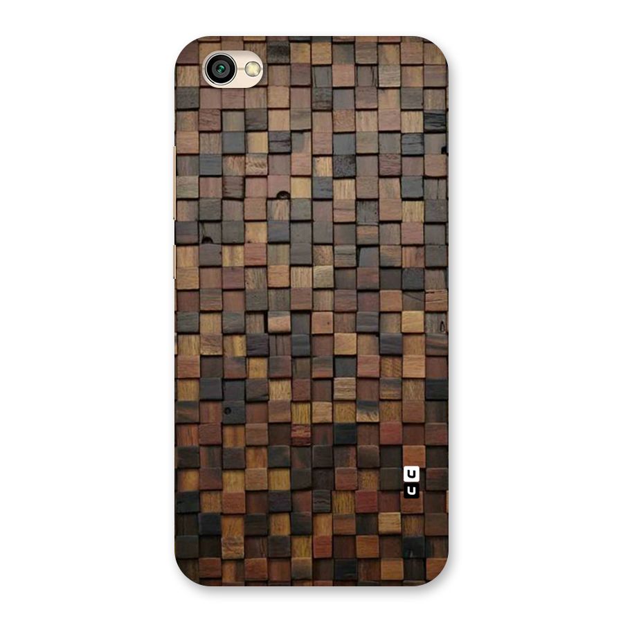 Blocks Of Wood Back Case for Redmi Y1 Lite