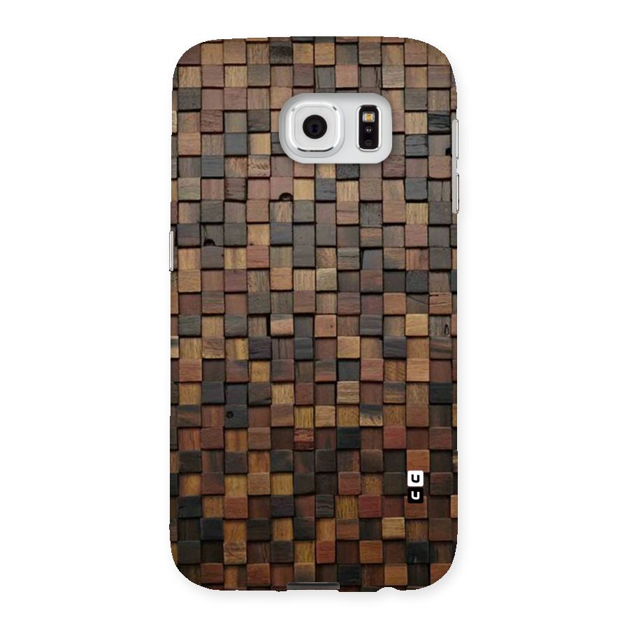 Blocks Of Wood Back Case for Samsung Galaxy S6