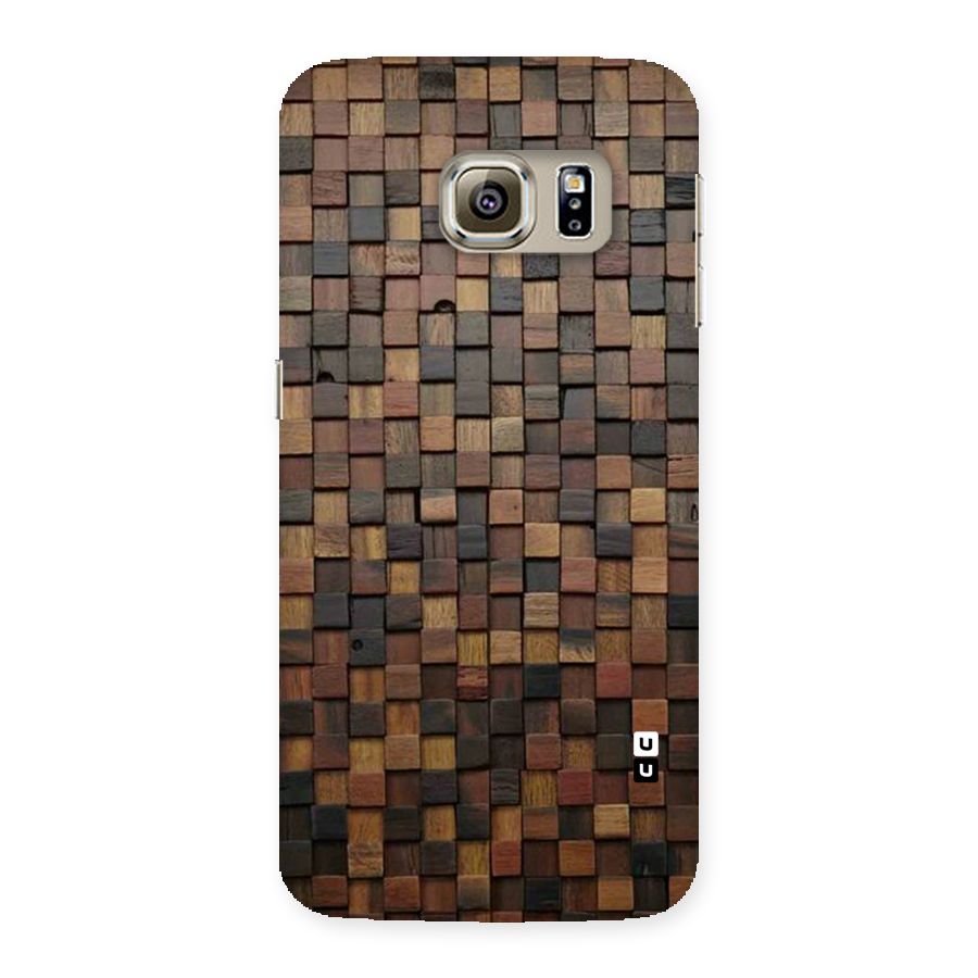 Blocks Of Wood Back Case for Samsung Galaxy S6 Edge