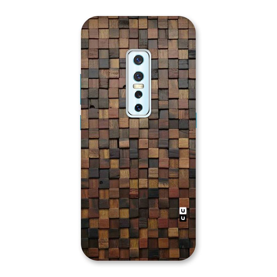 Blocks Of Wood Back Case for Vivo V17 Pro
