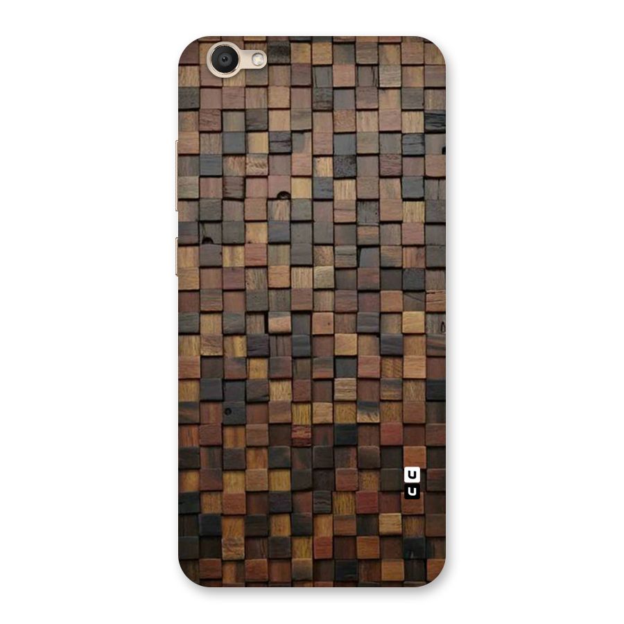 Blocks Of Wood Back Case for Vivo V5