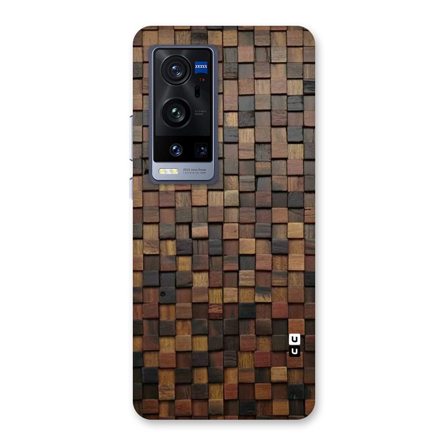 Blocks Of Wood Back Case for Vivo X60 Pro Plus