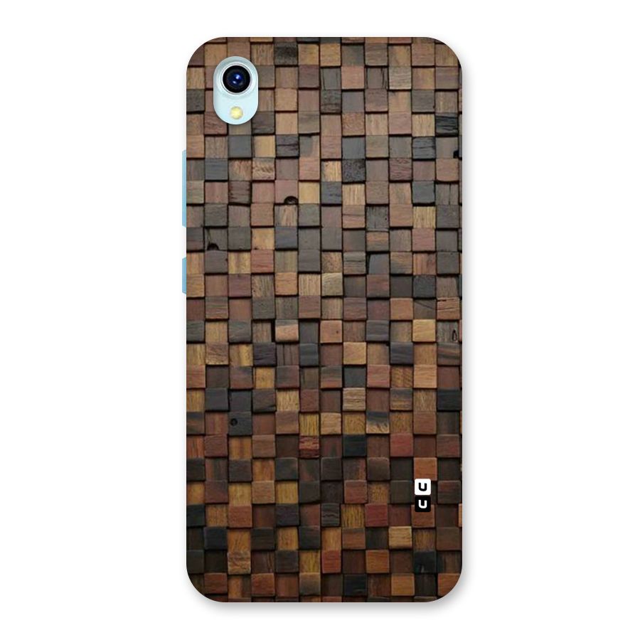 Blocks Of Wood Back Case for Vivo Y1s