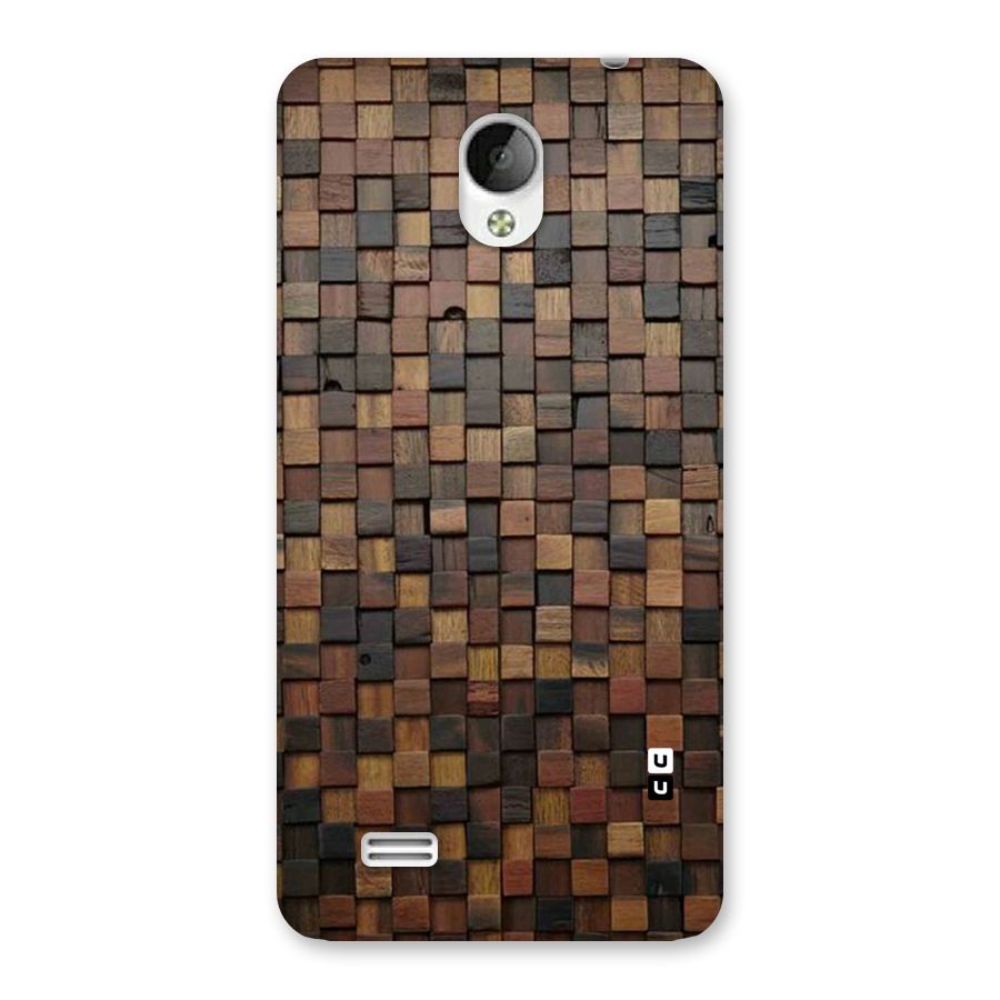 Blocks Of Wood Back Case for Vivo Y21