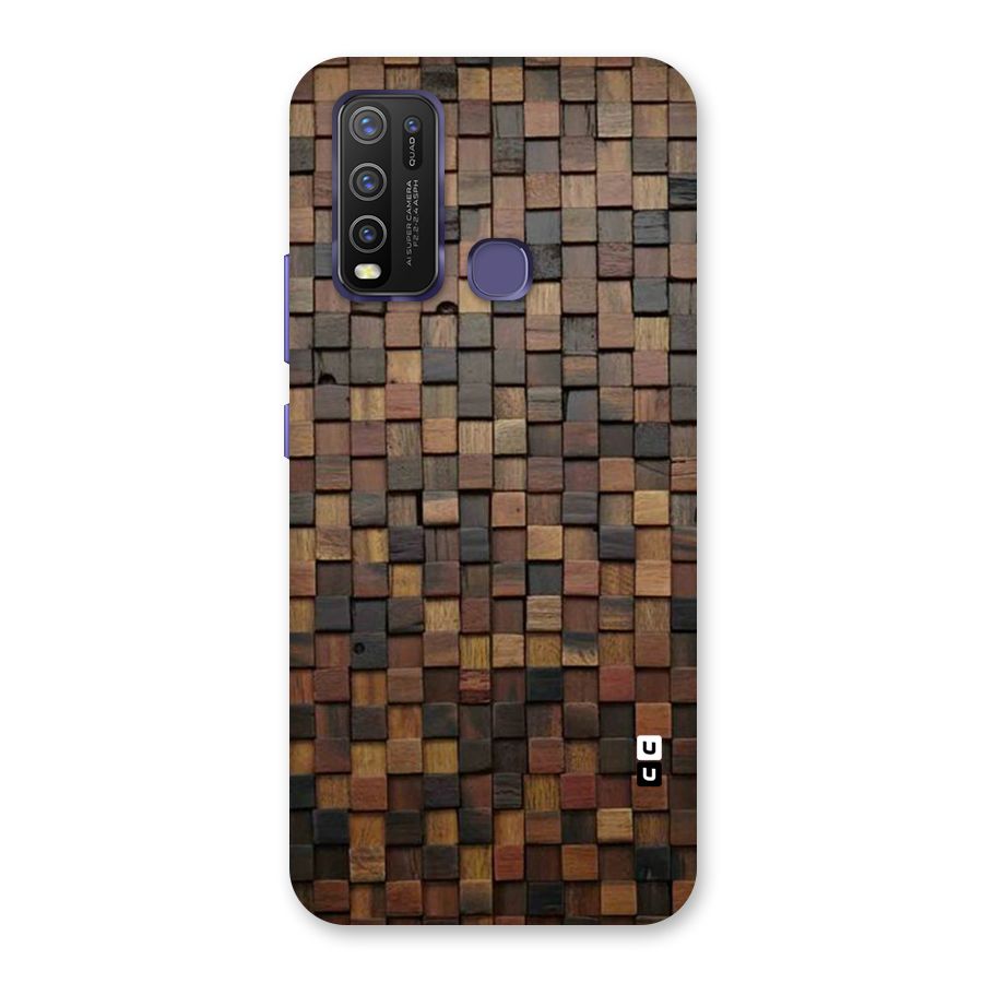 Blocks Of Wood Back Case for Vivo Y30