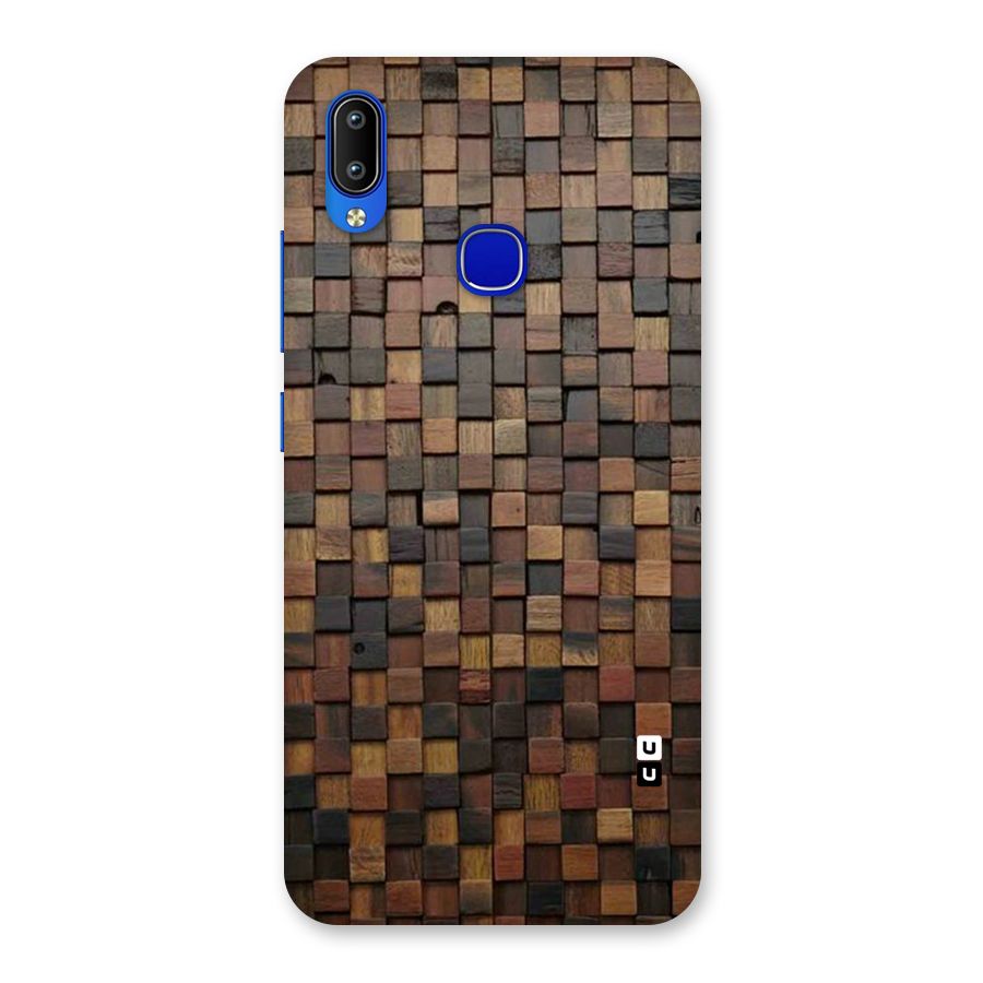 Blocks Of Wood Back Case for Vivo Y91