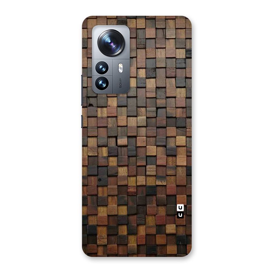 Blocks Of Wood Back Case for Xiaomi 12 Pro