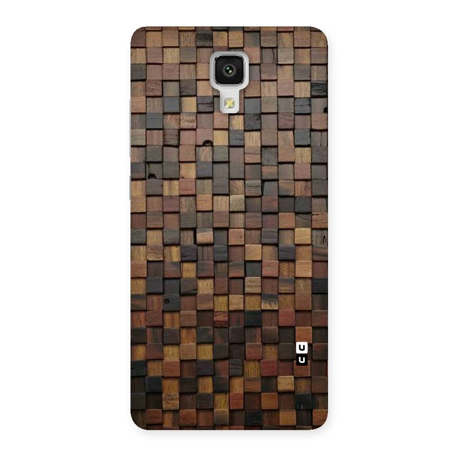 Blocks Of Wood Back Case for Xiaomi Mi 4