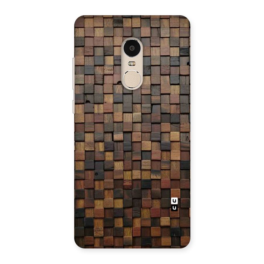 Blocks Of Wood Back Case for Xiaomi Redmi Note 4