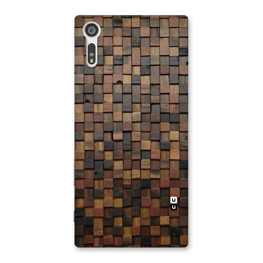 Blocks Of Wood Back Case for Xperia XZ