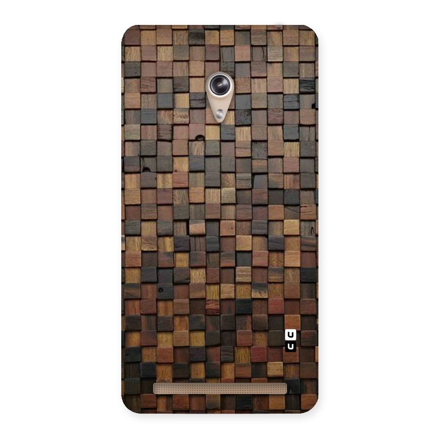 Blocks Of Wood Back Case for Zenfone 6