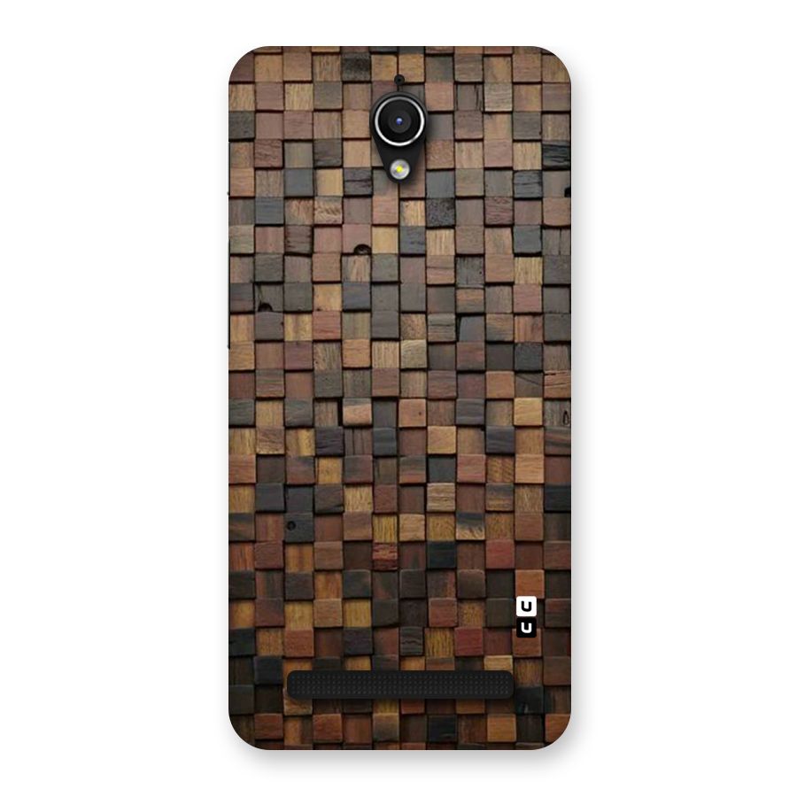 Blocks Of Wood Back Case for Zenfone Go