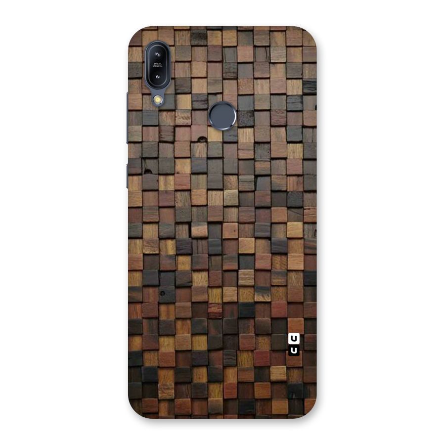 Blocks Of Wood Back Case for Zenfone Max M2