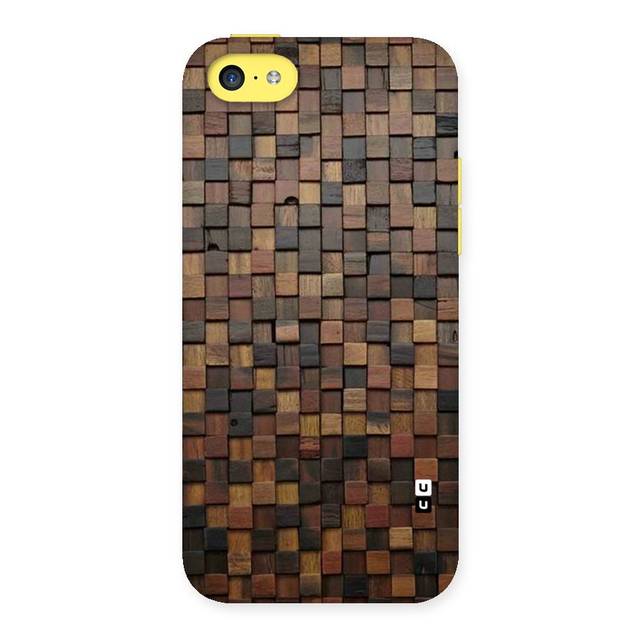 Blocks Of Wood Back Case for iPhone 5C