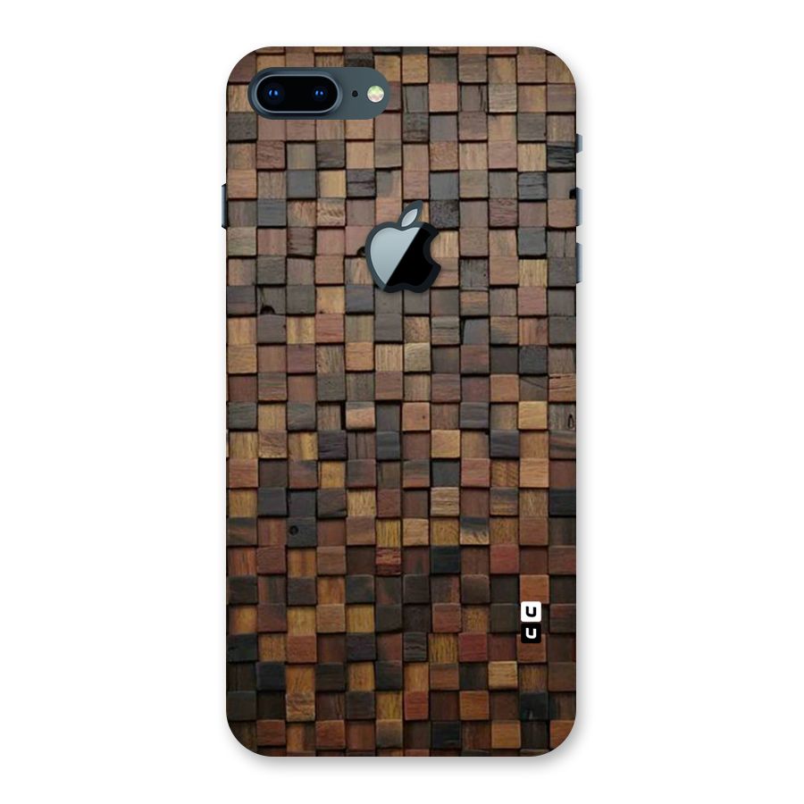 Blocks Of Wood Back Case for iPhone 7 Plus Apple Cut