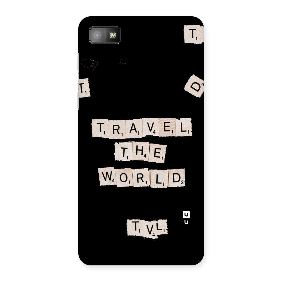 Blocks Travel Back Case for Blackberry Z10