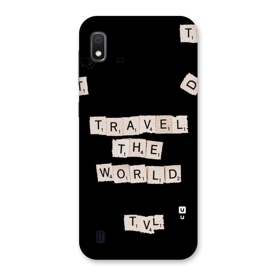 Blocks Travel Back Case for Galaxy A10