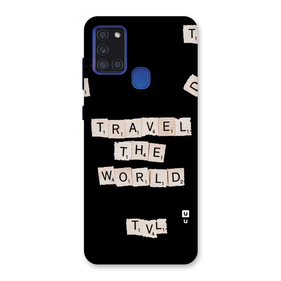 Blocks Travel Back Case for Galaxy A21s