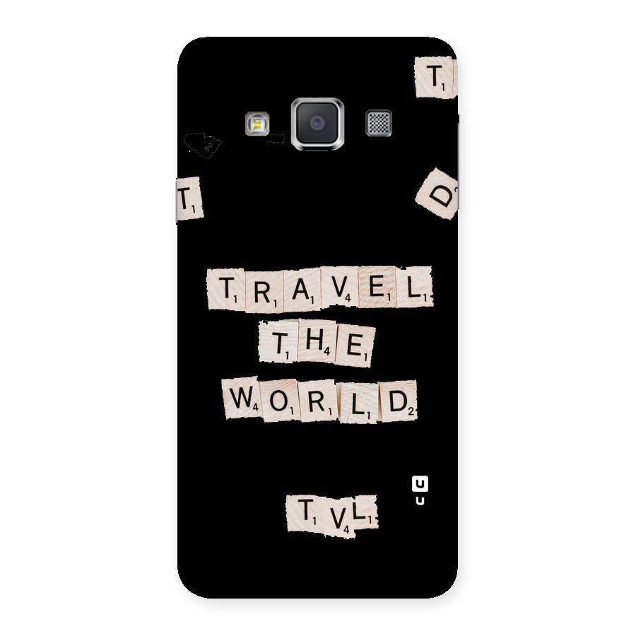 Blocks Travel Back Case for Galaxy A3