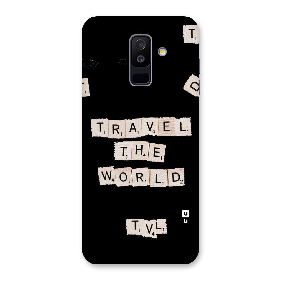 Blocks Travel Back Case for Galaxy A6 Plus