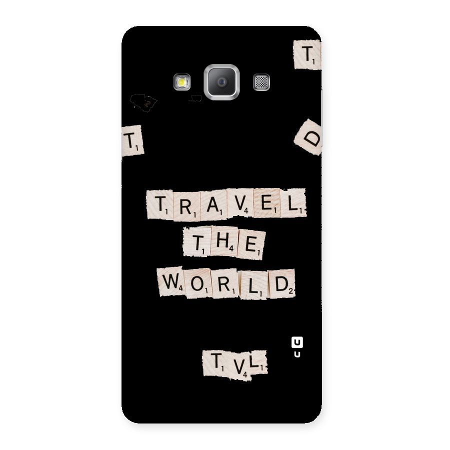Blocks Travel Back Case for Galaxy A7