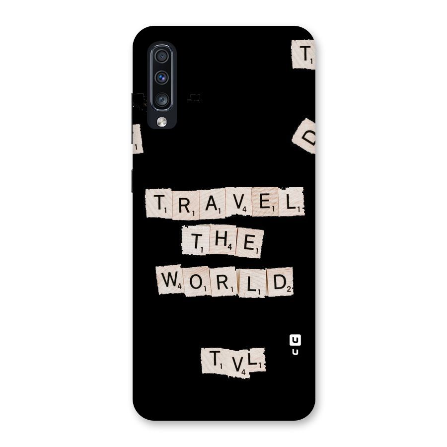 Blocks Travel Back Case for Galaxy A70