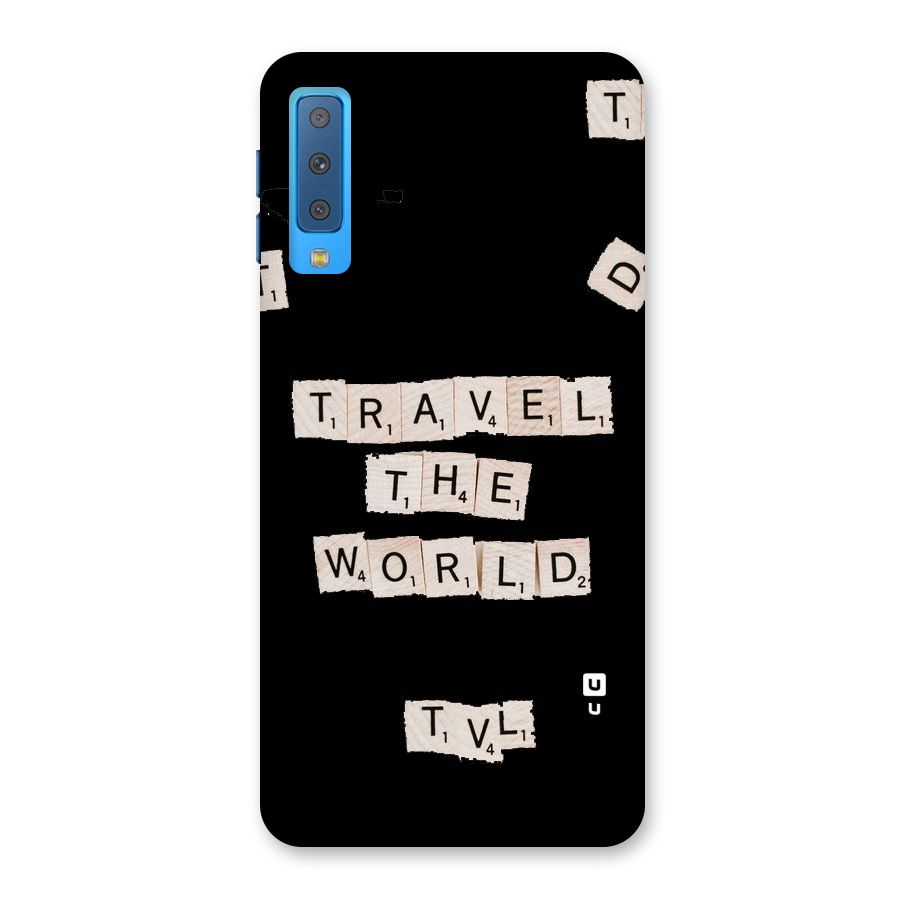 Blocks Travel Back Case for Galaxy A7 (2018)