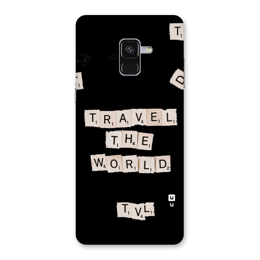 Blocks Travel Back Case for Galaxy A8 Plus