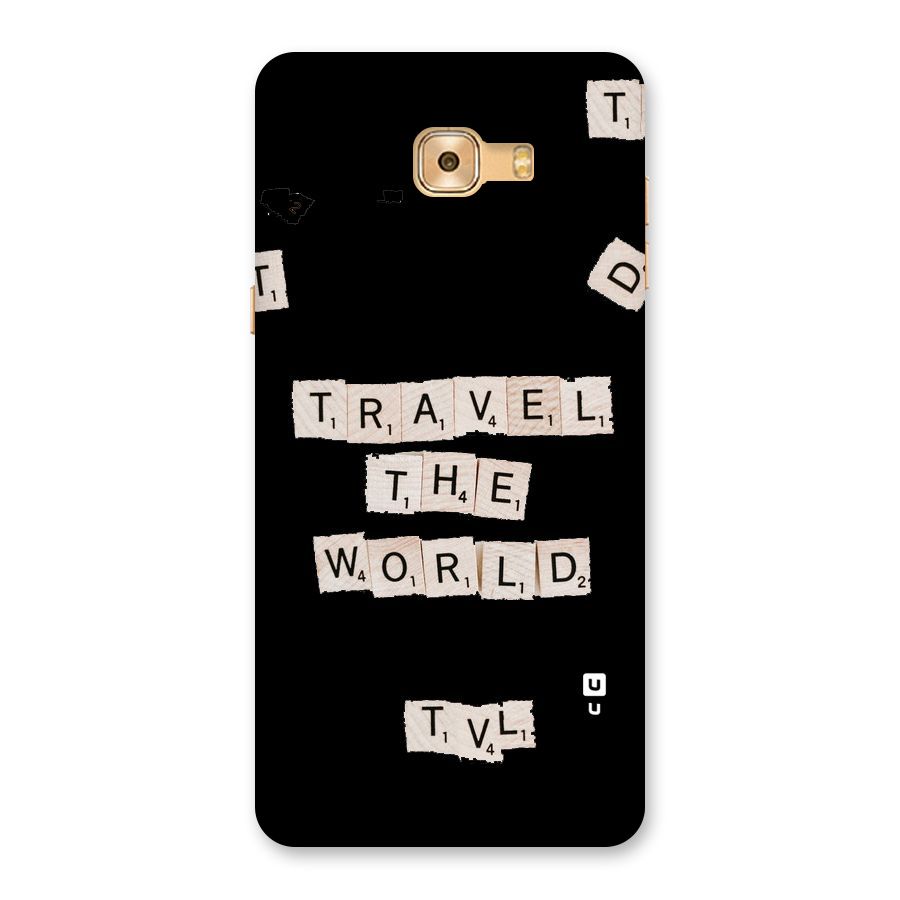 Blocks Travel Back Case for Galaxy C9 Pro