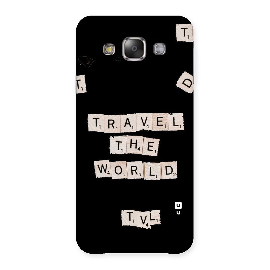 Blocks Travel Back Case for Galaxy E7