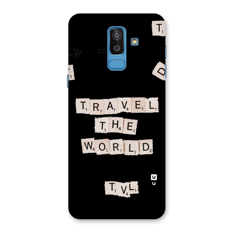 Blocks Travel Back Case for Galaxy J8