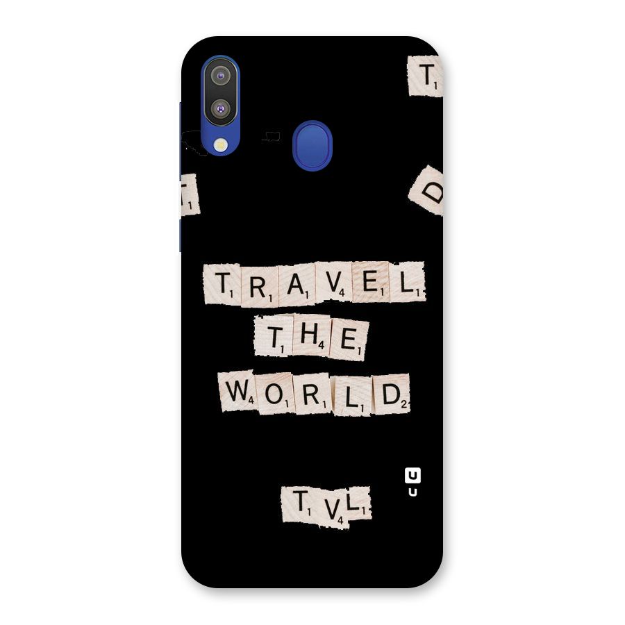 Blocks Travel Back Case for Galaxy M20