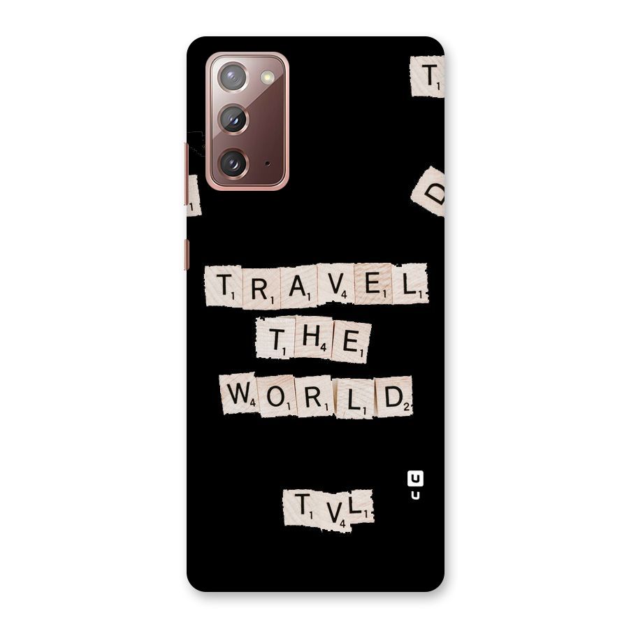 Blocks Travel Back Case for Galaxy Note 20