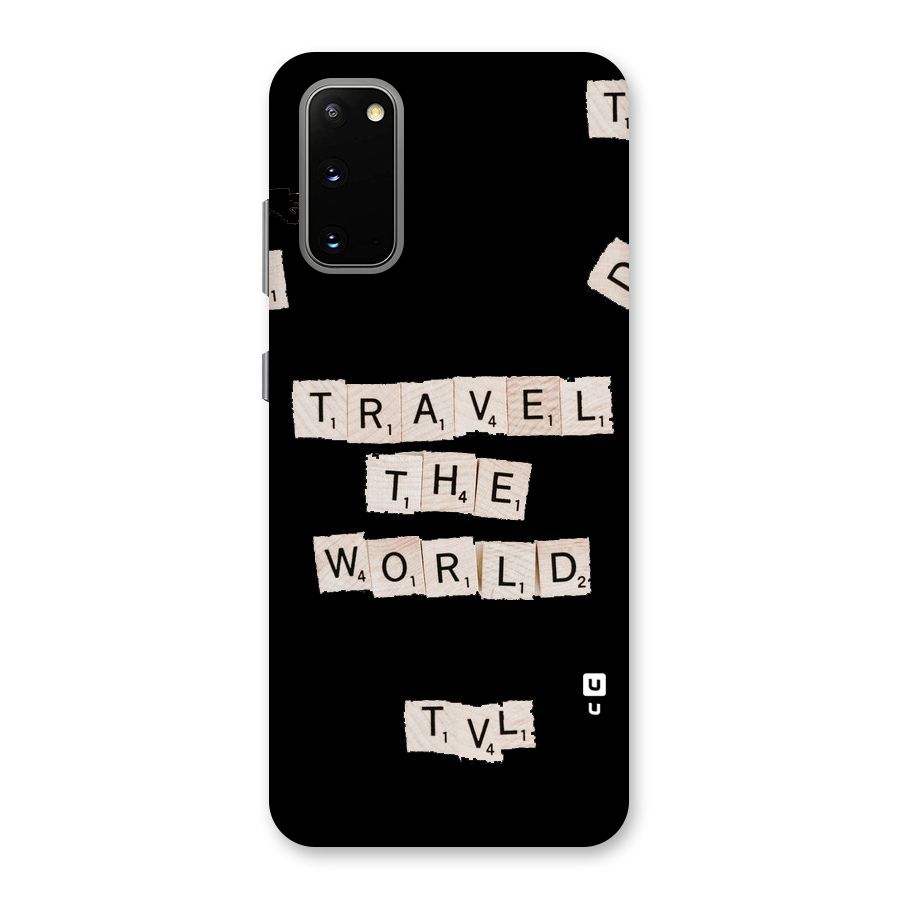 Blocks Travel Back Case for Galaxy S20