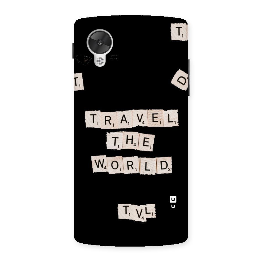 Blocks Travel Back Case for Google Nexsus 5