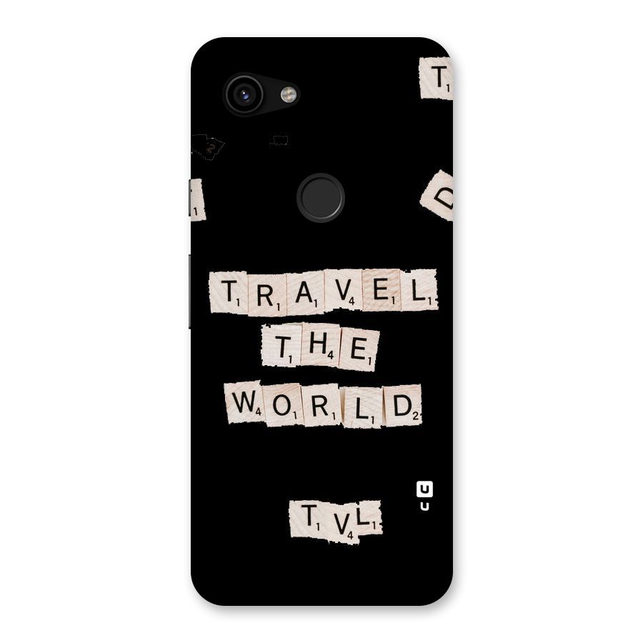 Blocks Travel Back Case for Google Pixel 3a