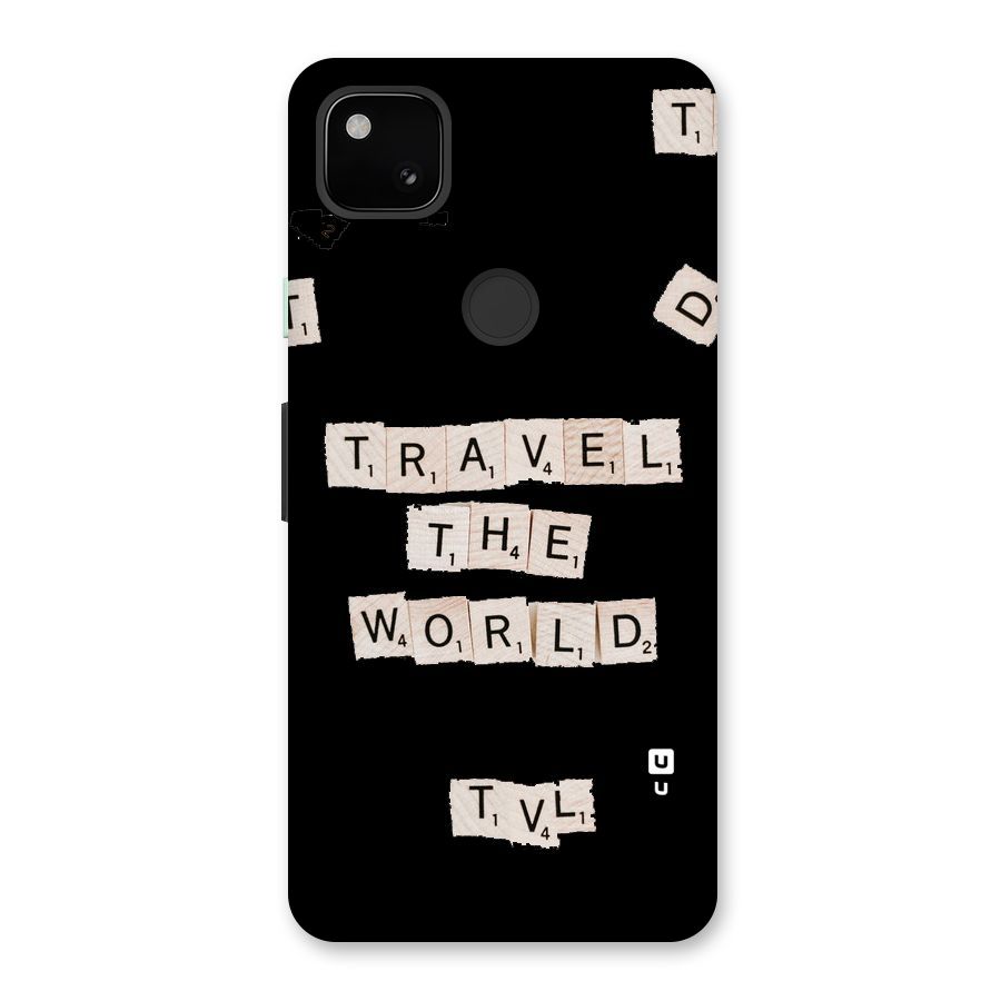 Blocks Travel Back Case for Google Pixel 4a
