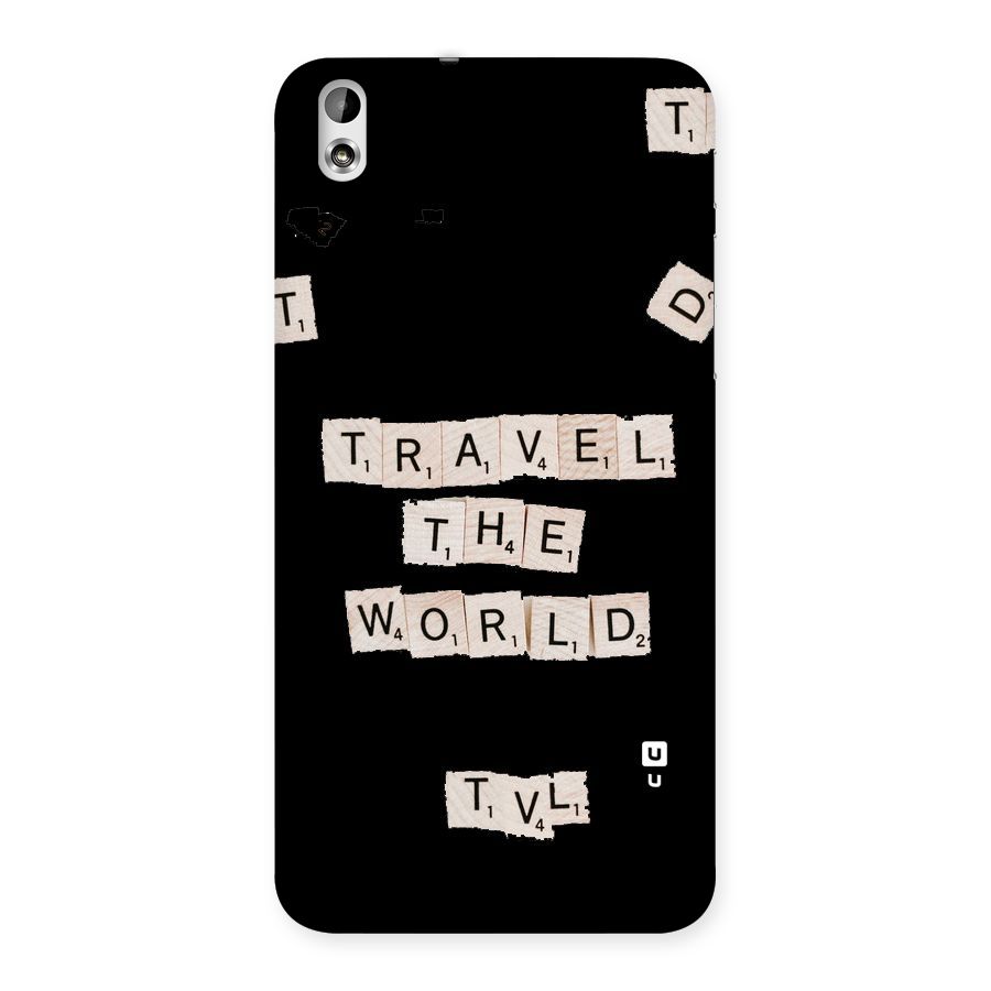 Blocks Travel Back Case for HTC Desire 816g