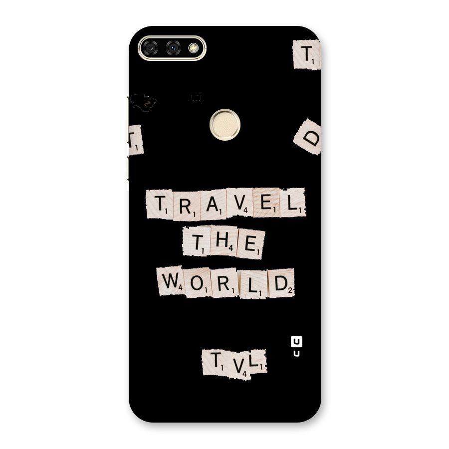 Blocks Travel Back Case for Honor 7A