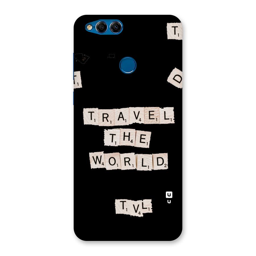 Blocks Travel Back Case for Honor 7X