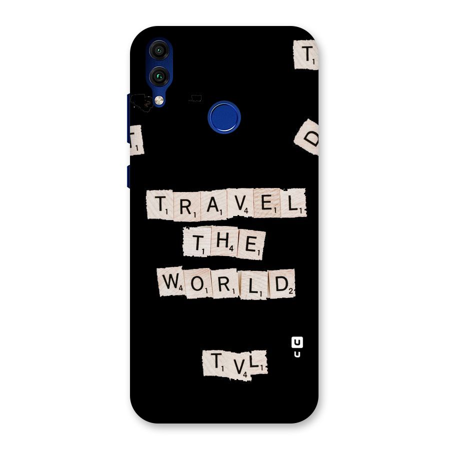 Blocks Travel Back Case for Honor 8C