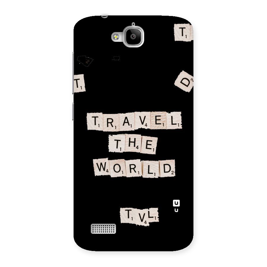 Blocks Travel Back Case for Honor Holly